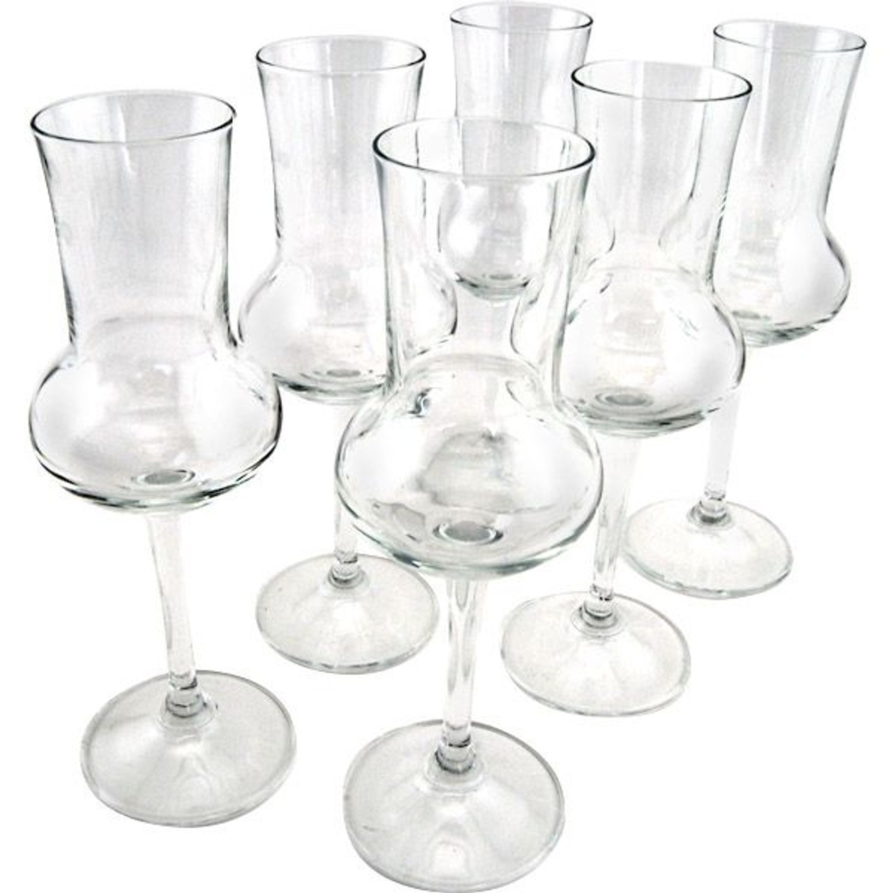 Bormioli Rocco Cocktail Glasses from Italy, Set of 4, 4 Styles on