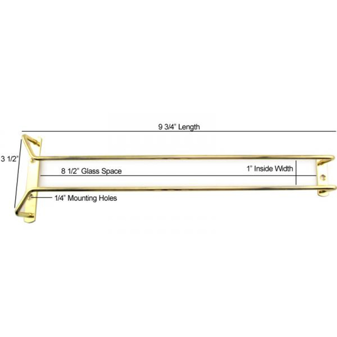 Justime USA Inc Through-Glass Double Robe Hook