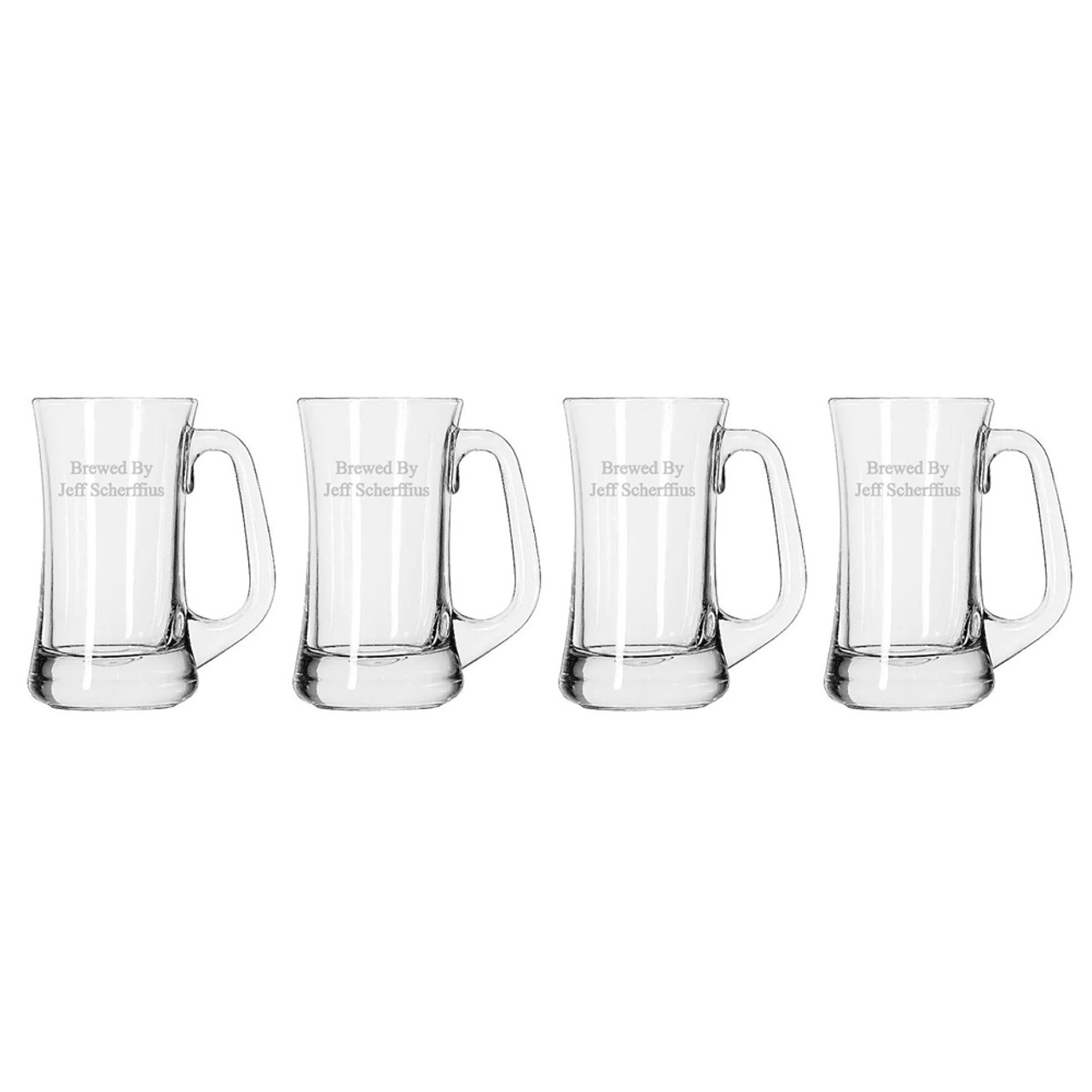 Beer Mugs - Set of 4 (Free Personalization)