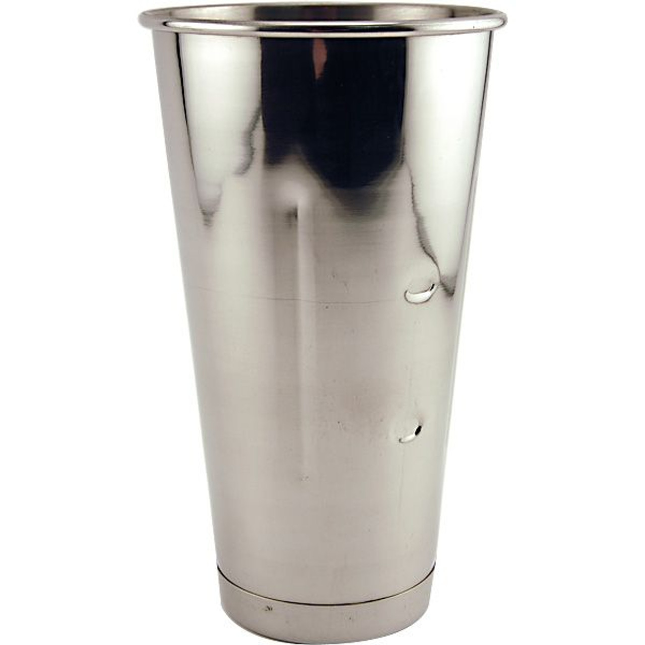 Plastic Cups - Clear Silver Swirl Round Tumblers