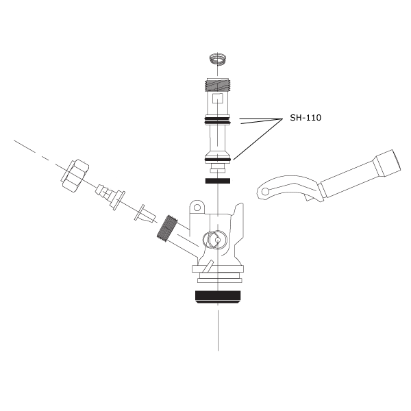 Probe O-ring for Sankey Keg Couplers
