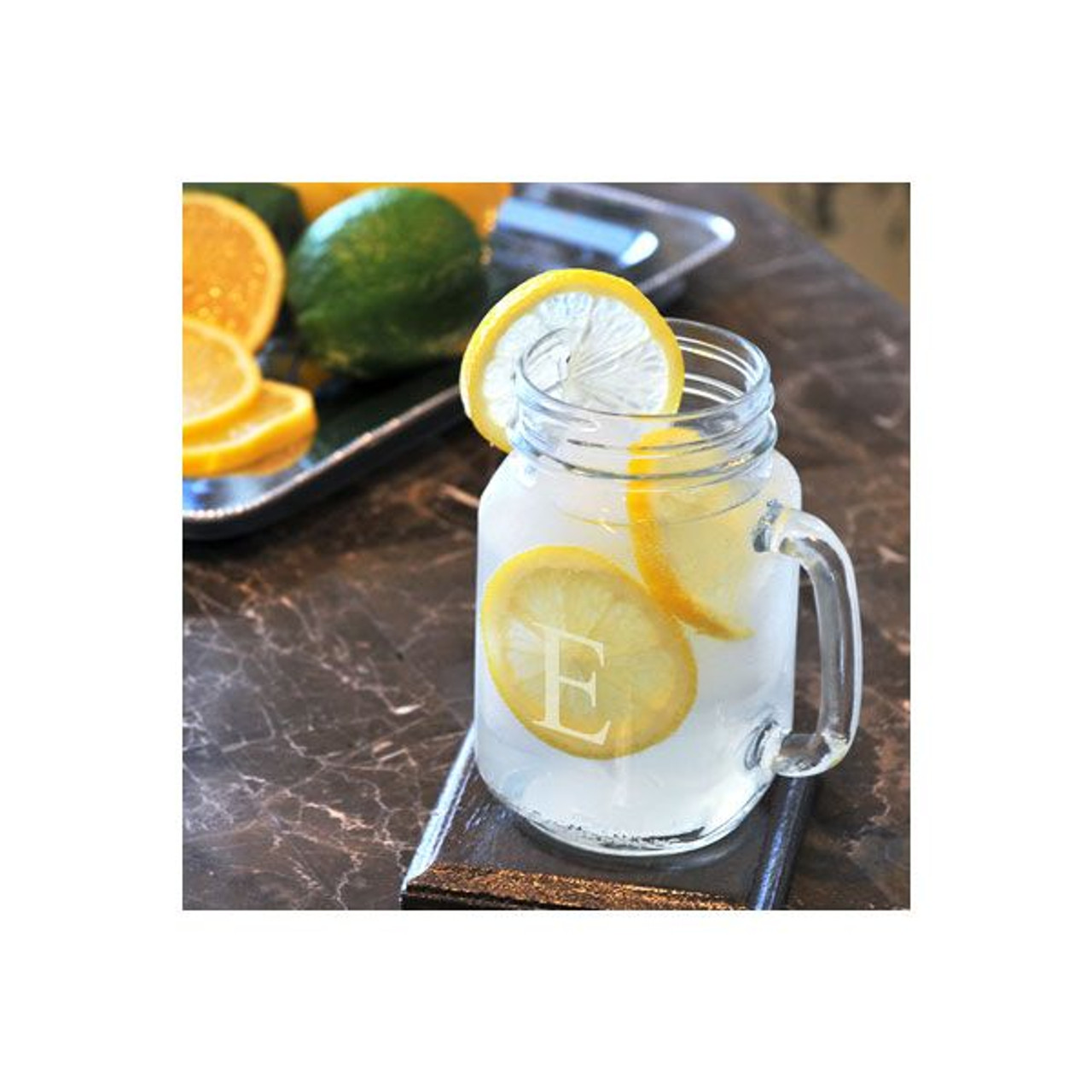 Glass Mug Mason Jar-Imprinted  Promotional Glass Mug Mason Jars