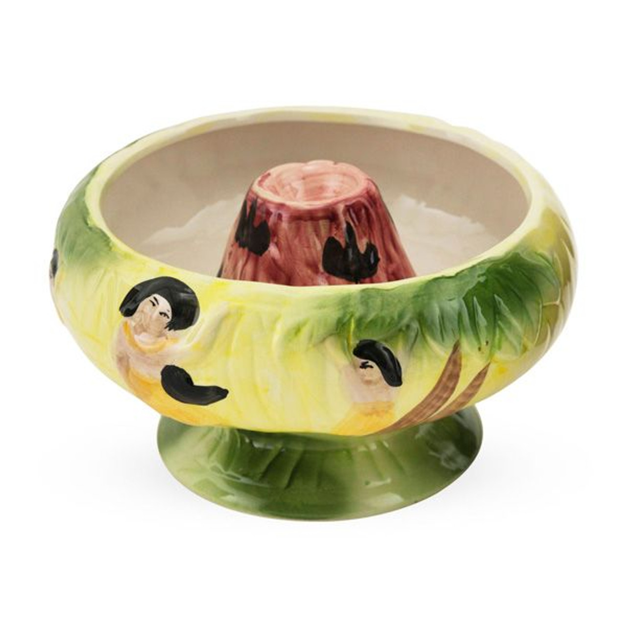 ceramic volcano bowl