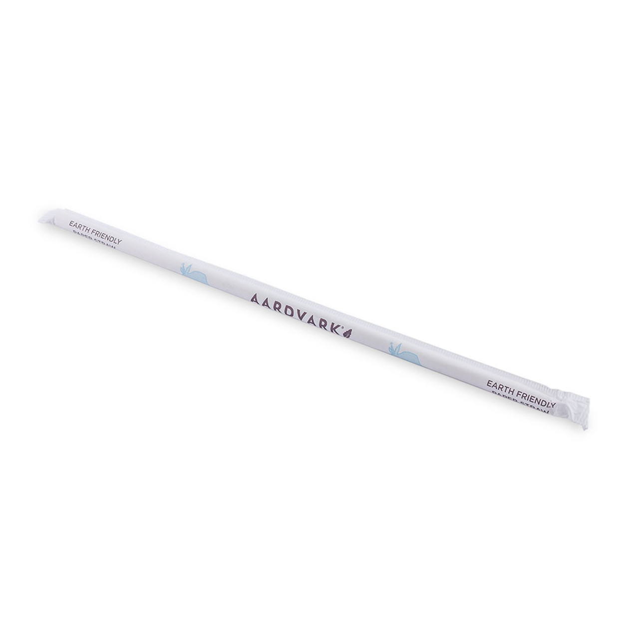Aardvark Eco-Flex Bendable Paper Drinking Straws - White - 10L - Box of  400 Wrapped Straws