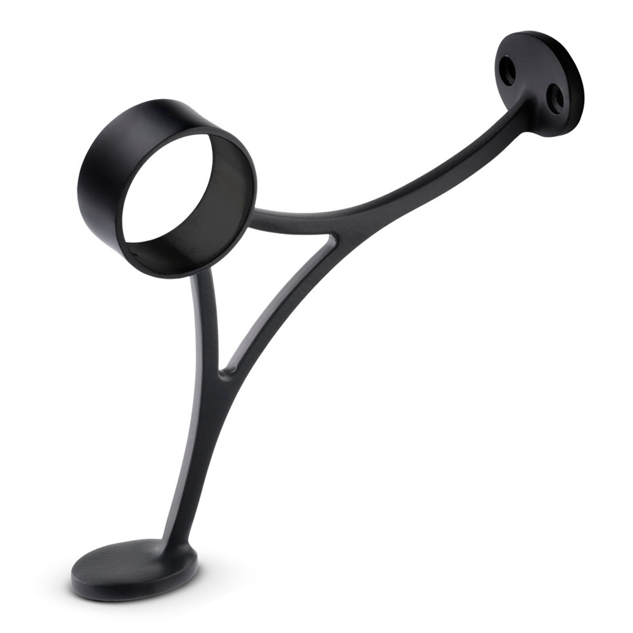 2 Outside Diameter Matte Black KegWorks 8 Foot Bar Hand or Foot Rail Tubing