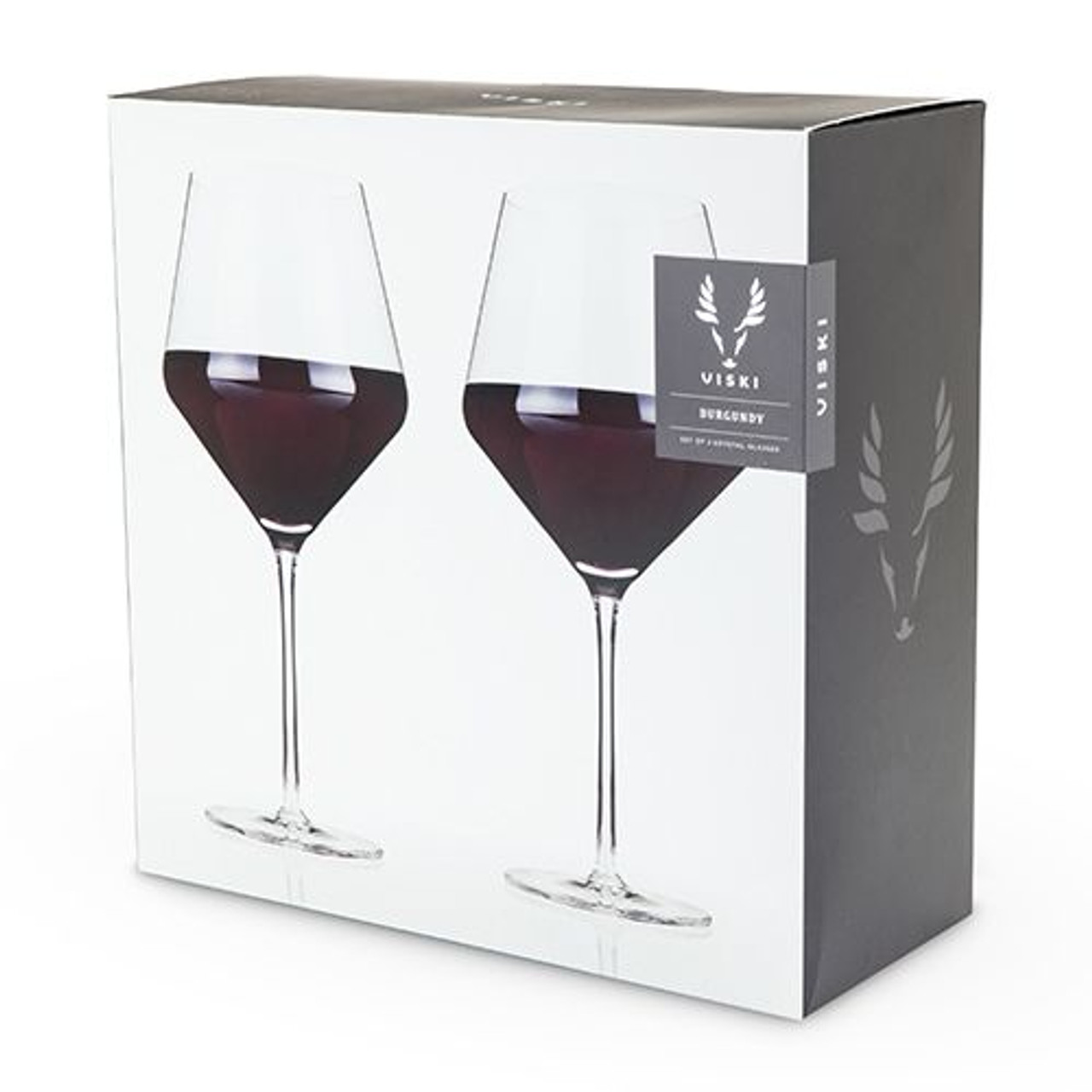 New Jersey Wines Set of 5 Elegant Stemmed 7 Oz Wine Glasses Clear Glass  Etched