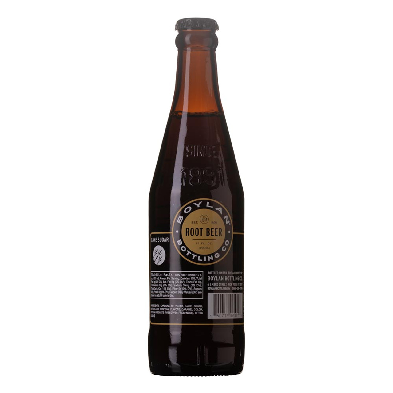 Boylan Bottling Co. Root Beer - 12 oz Bottle