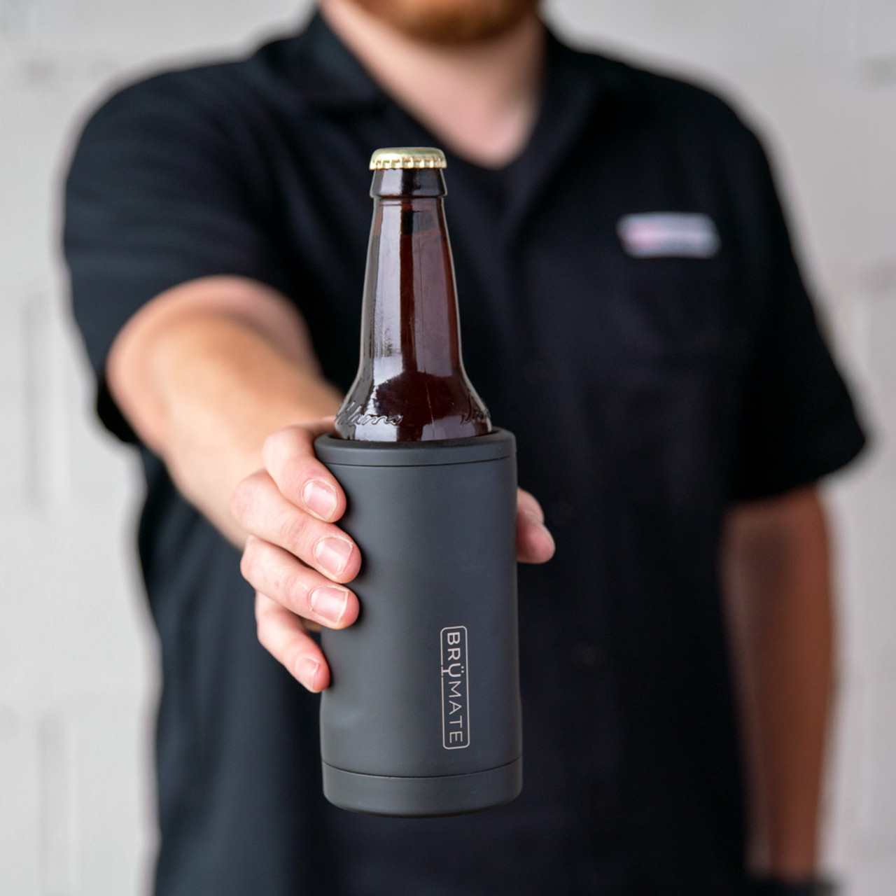 Brumate Hopsulator Bott'l Beer Bottle Holder, Clemson Orange, Insulated  Cooler