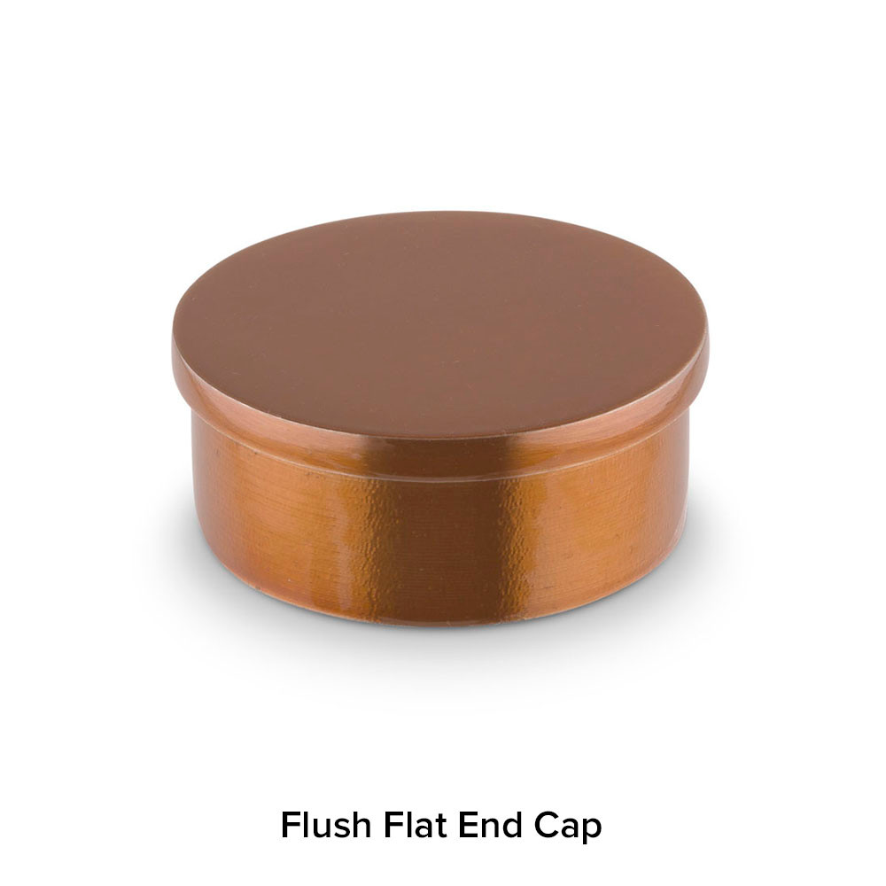 Sunset Copper Bar Foot Rail Kit - Kegworks