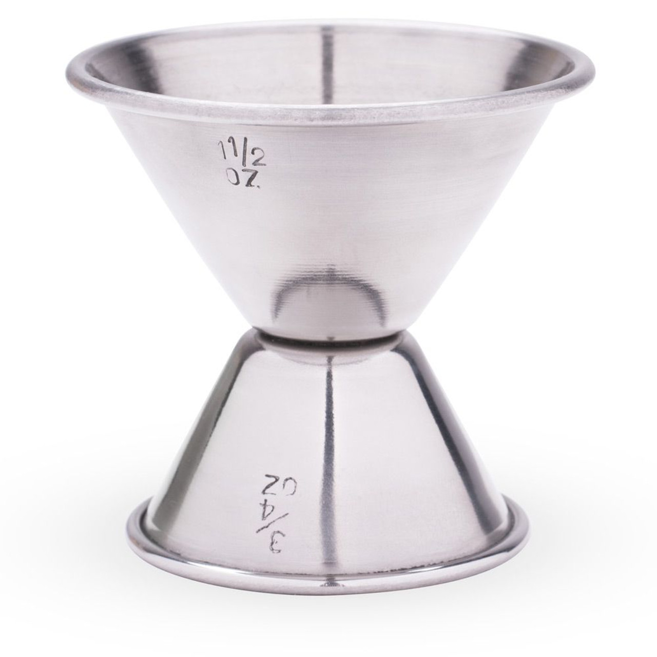 1/2 oz Measure Cup Double Cocktail Jigger with Measurements Scale Inside