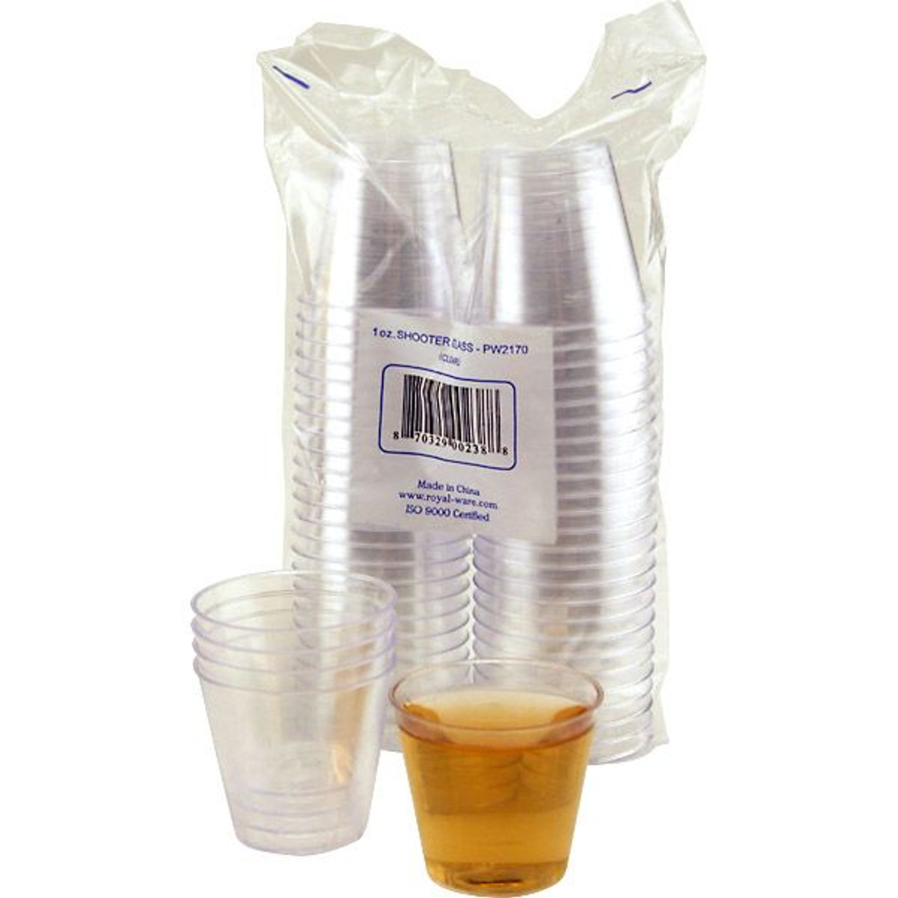 plastic alcohol cups