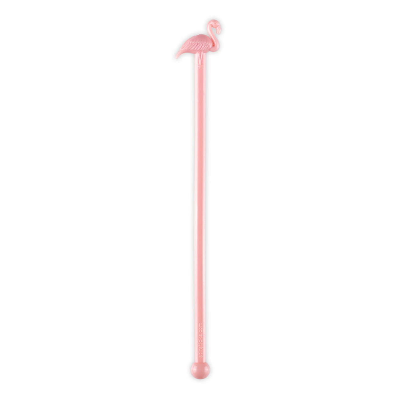 Pink Flamingo Cocktail Stirrers - Set of 24