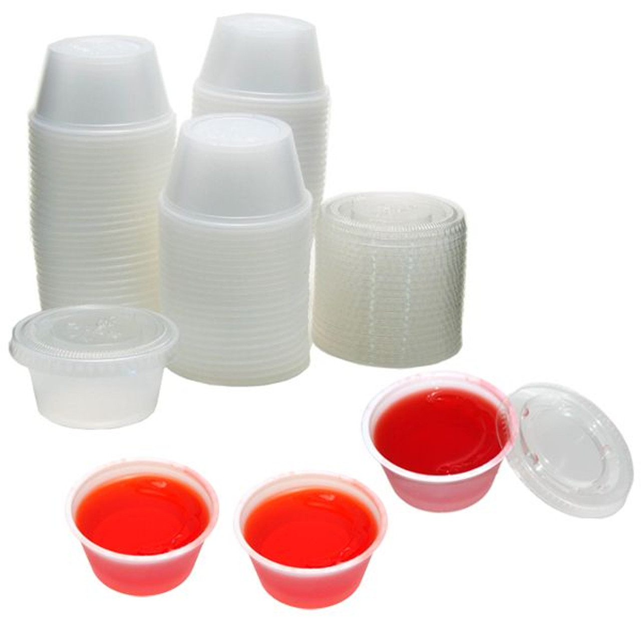 Orange Plastic 16 oz Cups - Pack of 20