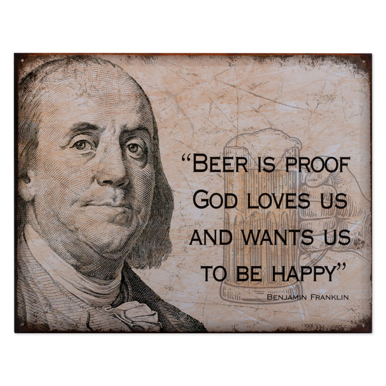 Beer is proof that god loves us quote