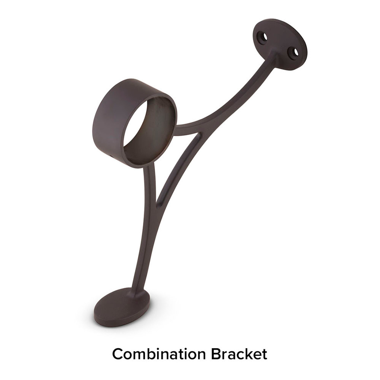 Oil Rubbed Bronze Bar Foot Rail Kit KegWorks