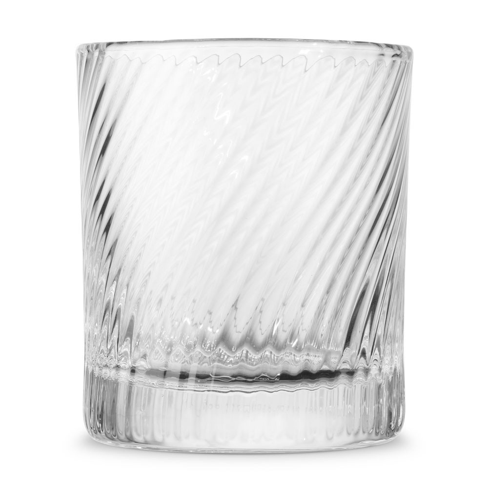 John Jenkins Atlantic Spiral Individual Small Glass Ice Bucket 16 oz