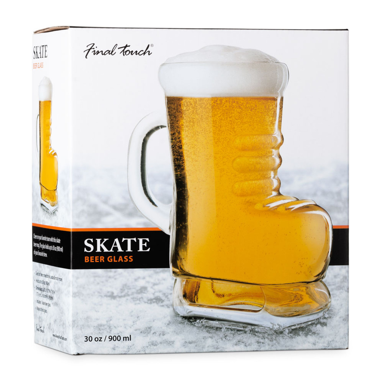 Ice Skate Beer Boot Mug - 30 oz