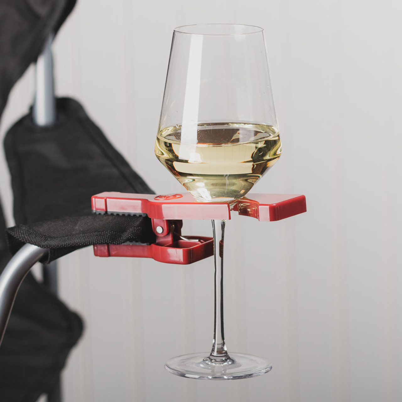 Wall-mounted Martini/wine glass holder - The Wave