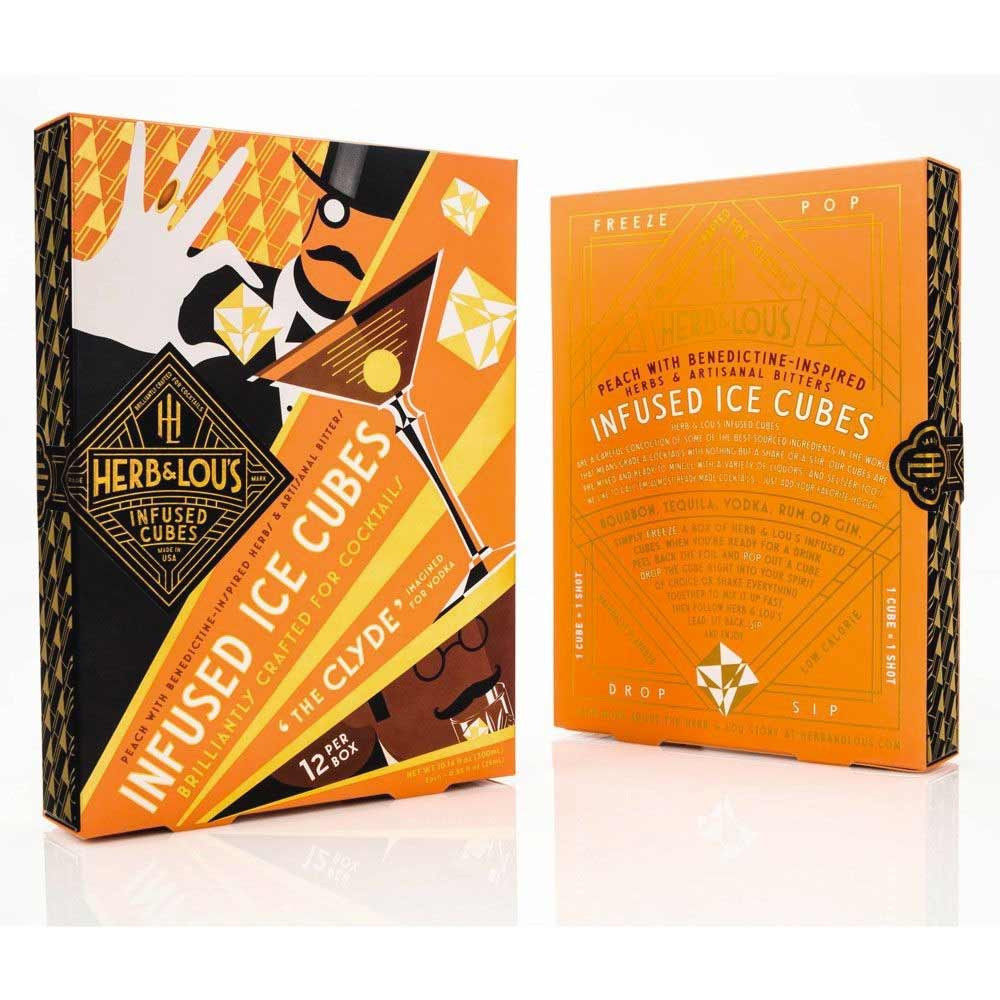 Herb Lou S Infused Cocktail Cubes Variety Pack 36 Cubes Includes 3 Flavors