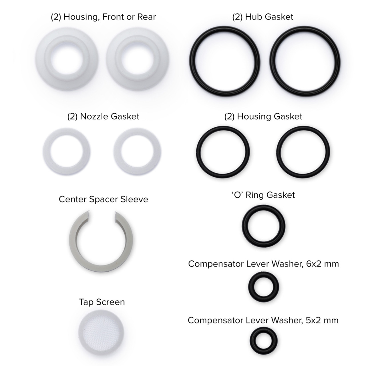 OSK™ Plumber's Faucet O-Ring Kit 12 Sizes - 200 O-Rings [K200X12P] : The O- Ring Store LLC, We make getting O-Rings easy!