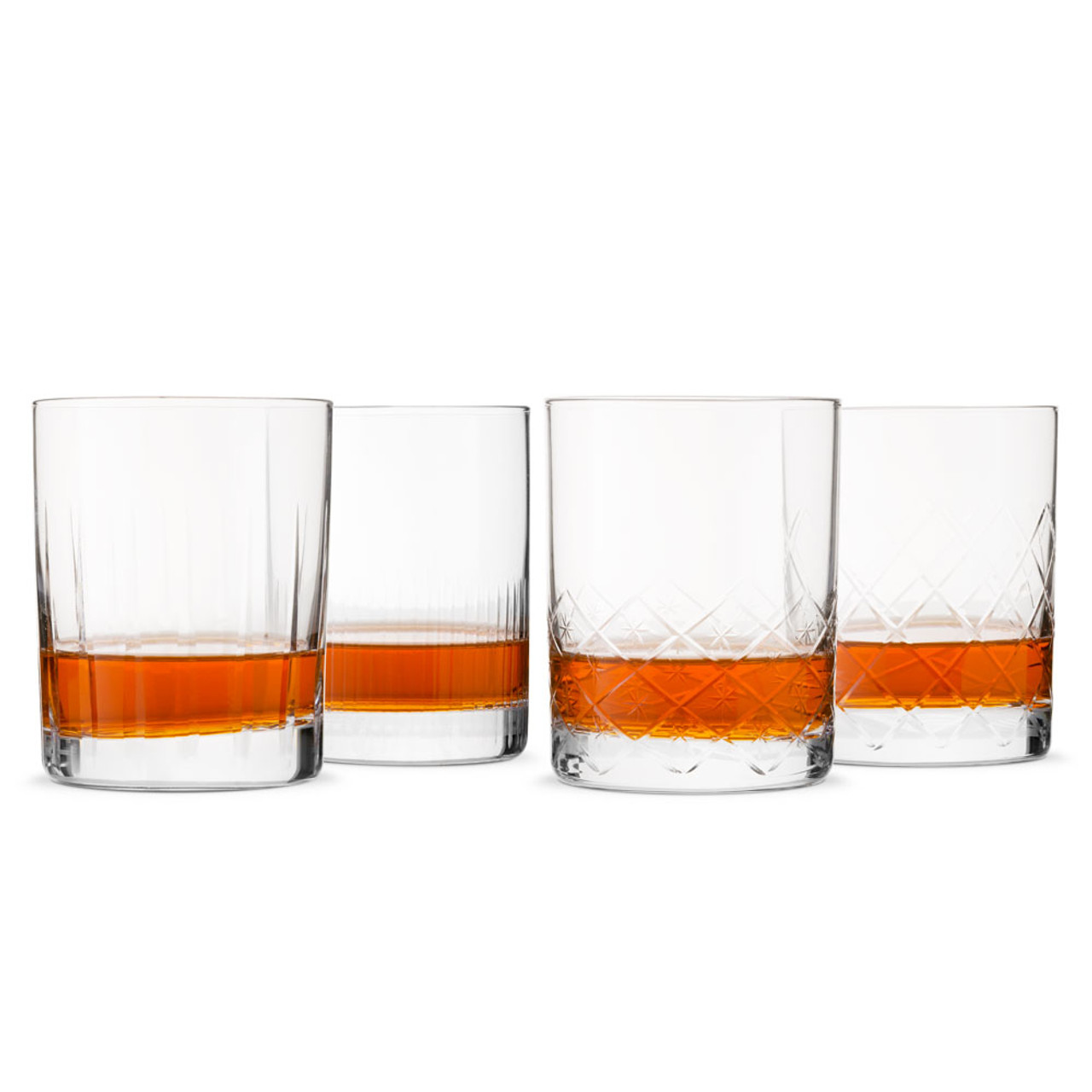 Four 1 Inch Whiskey Stainless Steel Ball Set