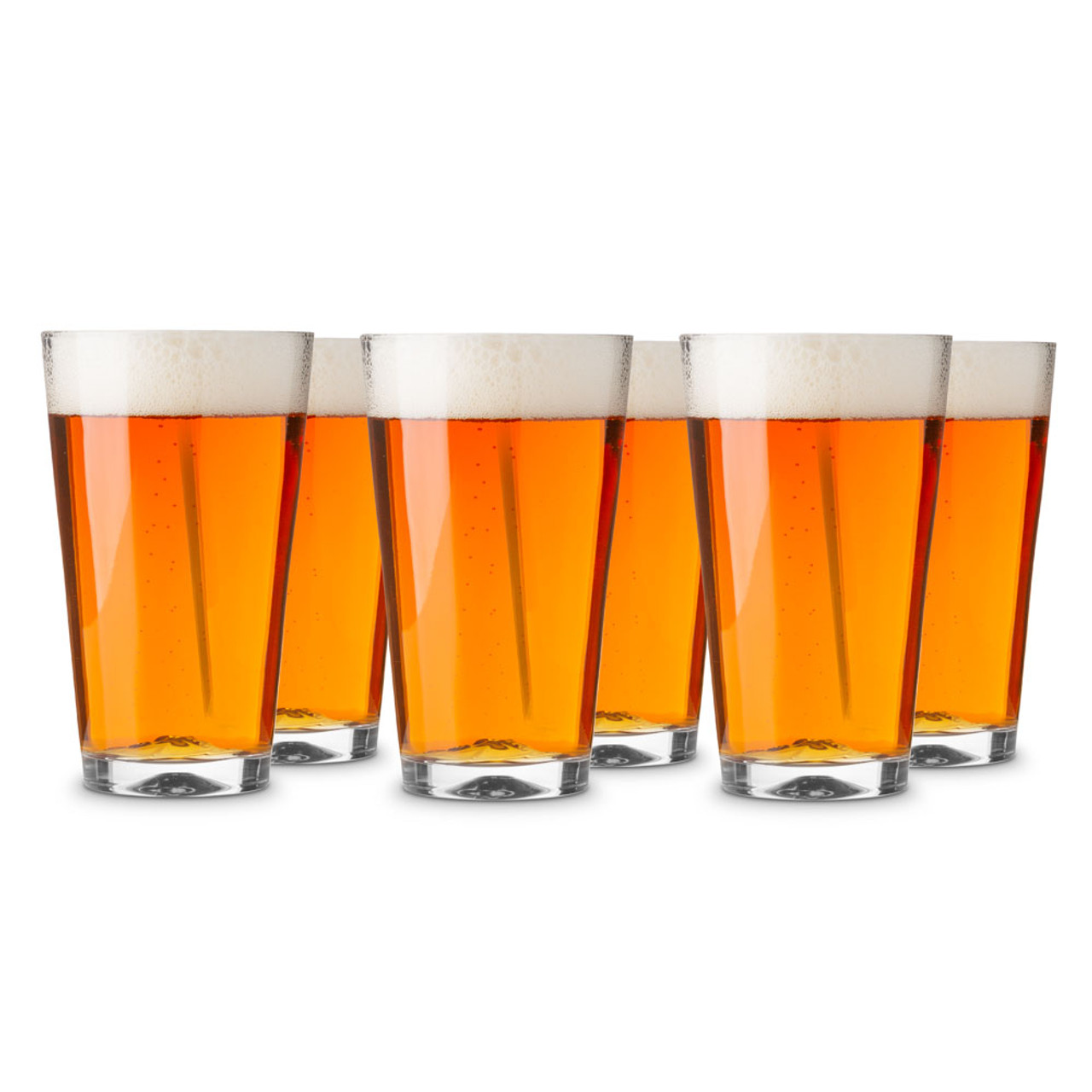 Beer Pint Glass - Classic Beer Glasses Pint, 16 Ounce Set of 6. – Modvera