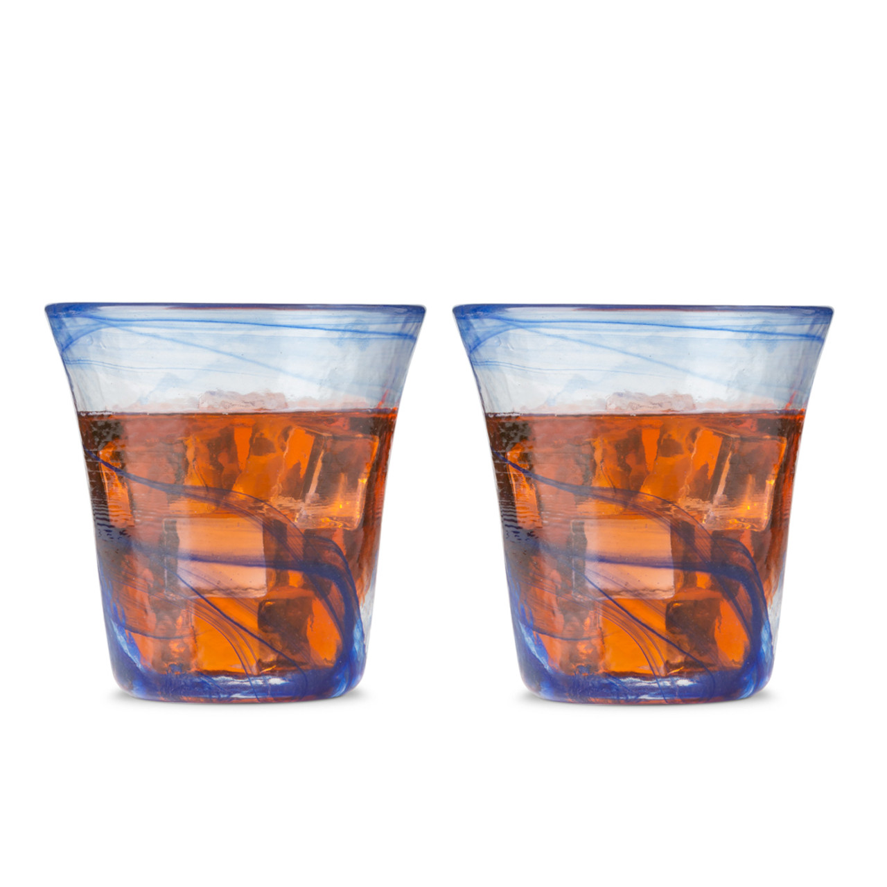 Bormioli Rocco Colored Rocks Glasses - 9.25 oz - Set of 4 - KegWorks