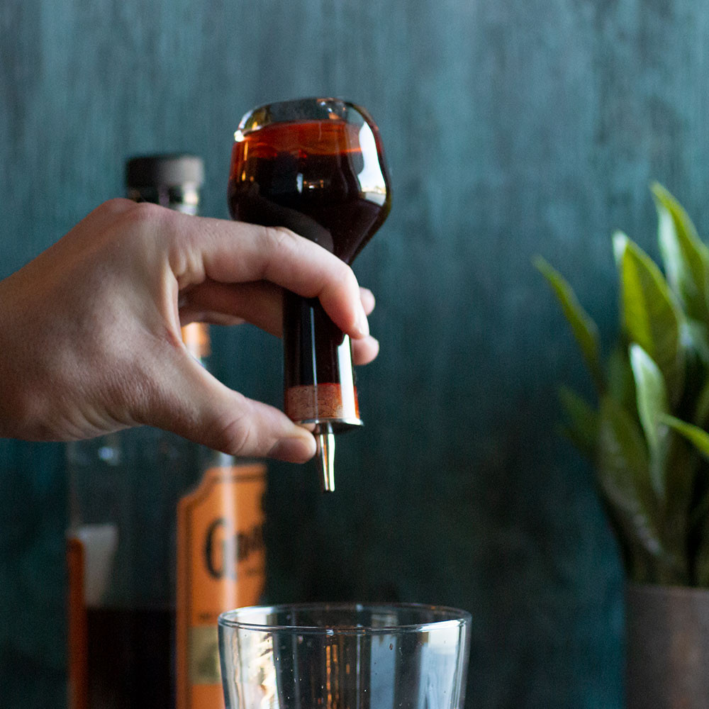 Urban Bar Bitters Bottle with Stainless Steel Dasher Top 90ml