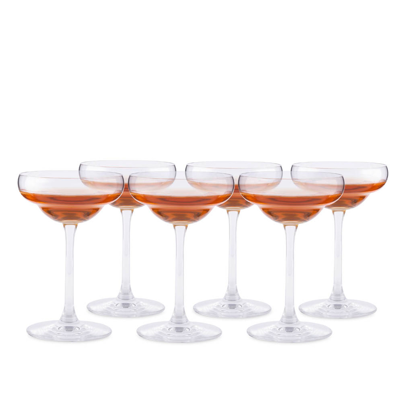 Elle Decor Highball Glasses | Set of 4 Elegant Tom Collins Glasses,10 oz -  Pink
