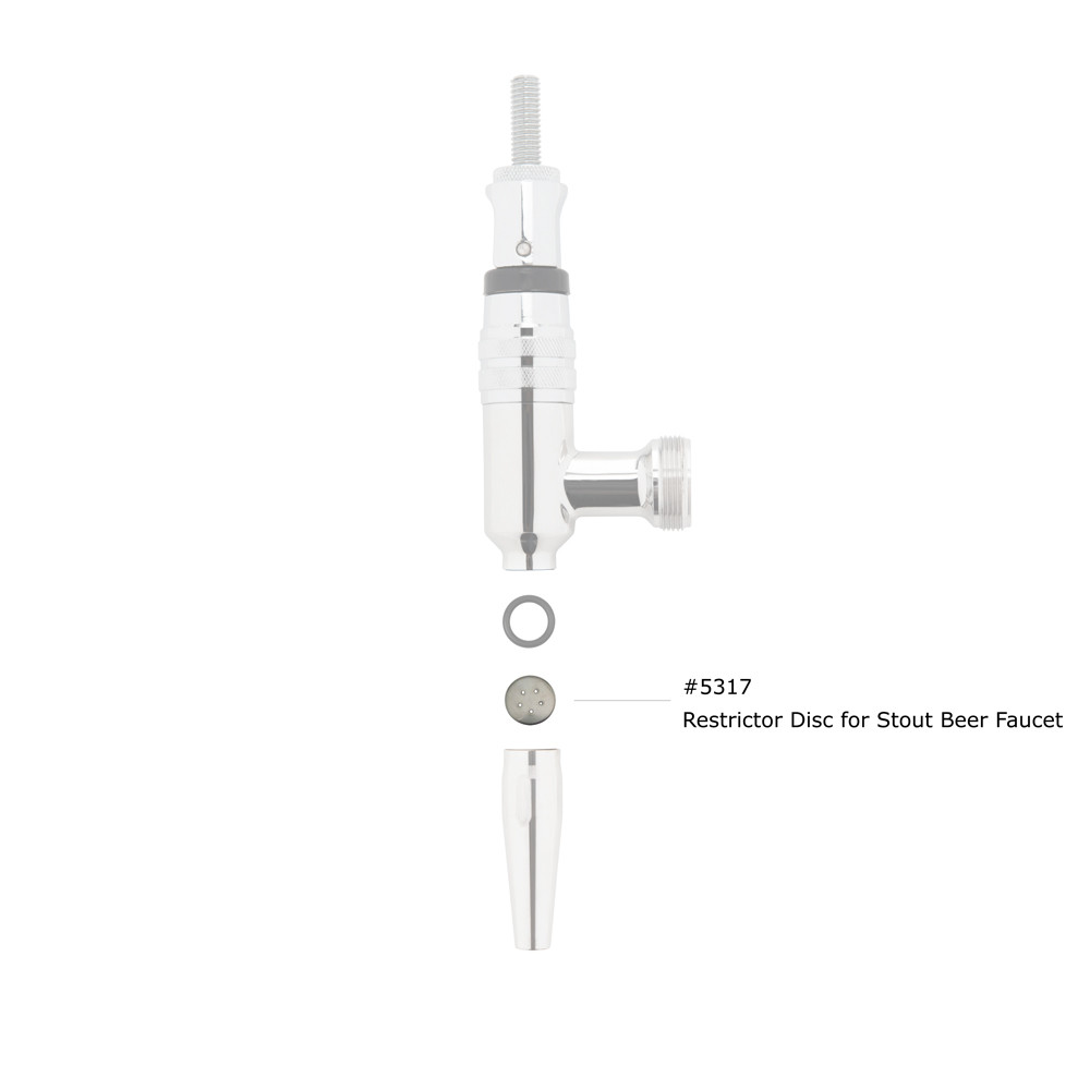 Restrictor Disc - Replacement Part for Stout Beer Faucet