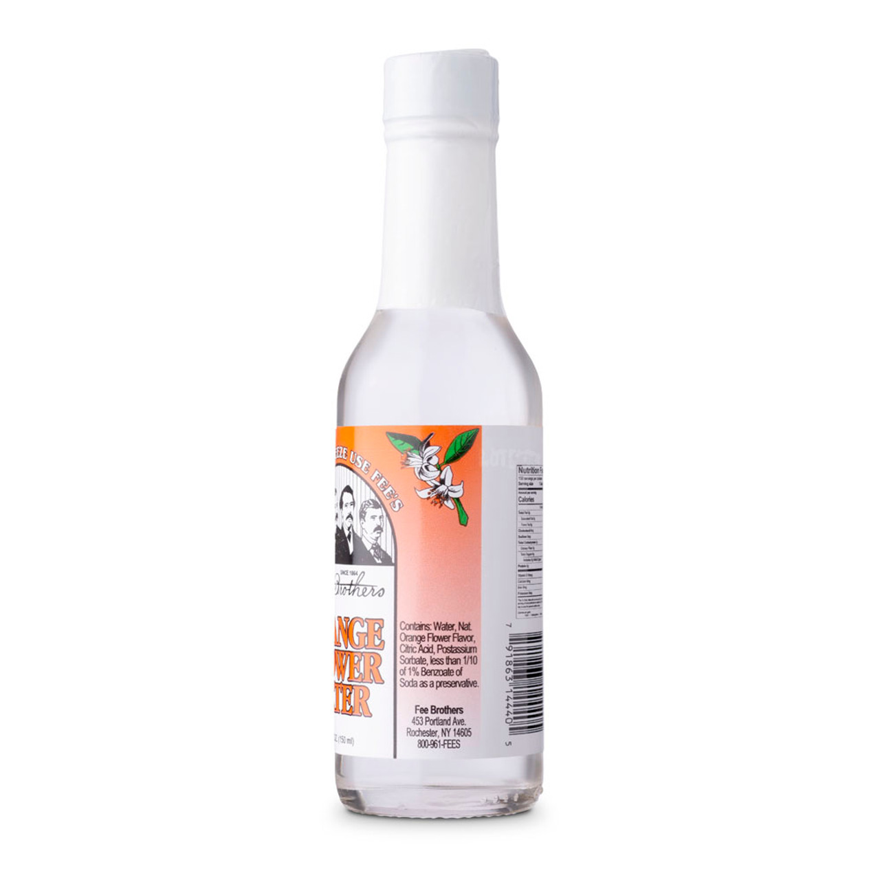 Agua De Azahar 4 Oz. Orange Flower-Blossom Water Drink Ease Stress Glass  Bottle