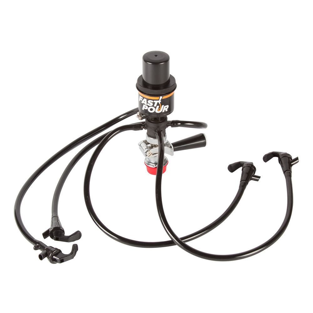 Fast Pour Multi Tap Keg Pump - 4 Taps