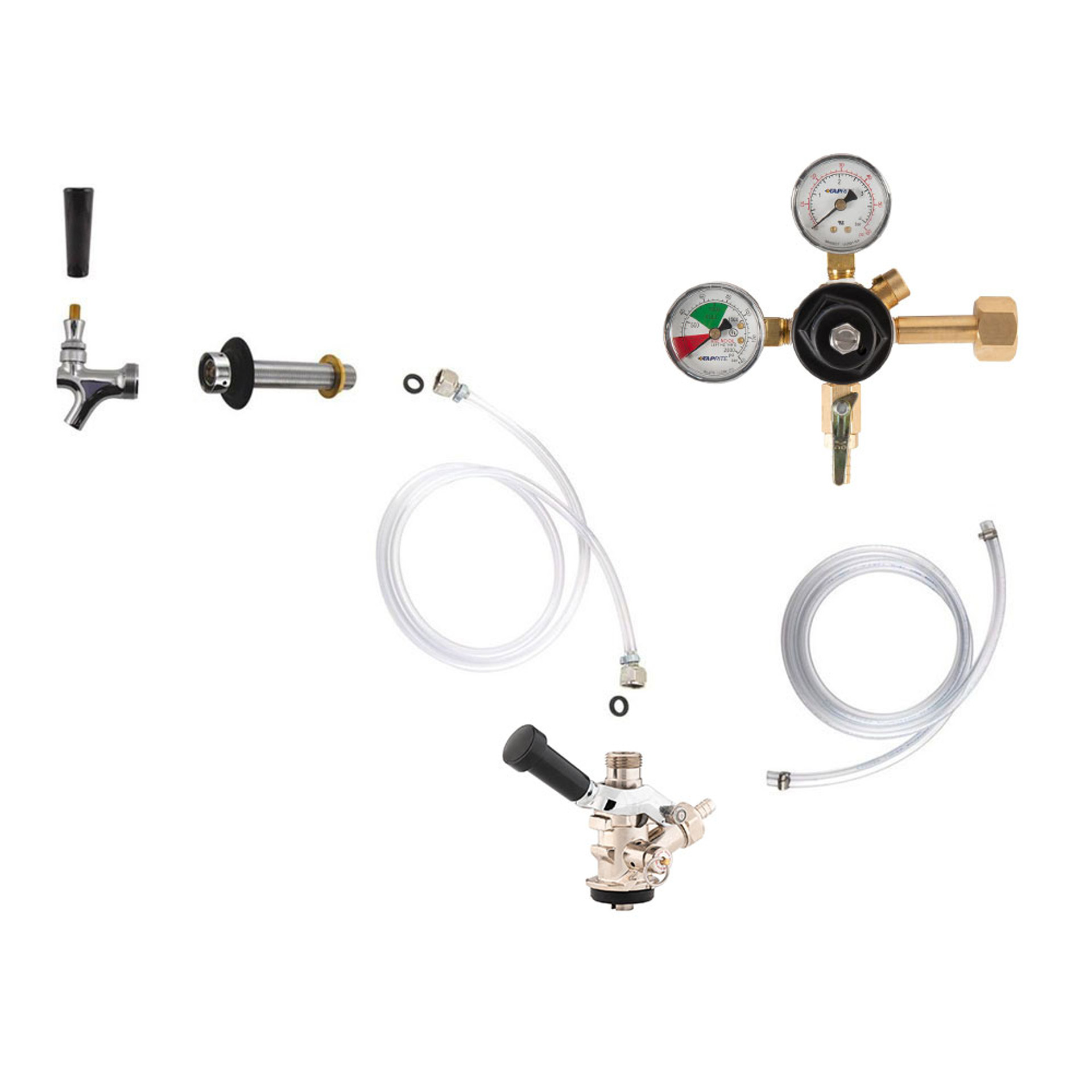 Standard Kegerator Conversion Kit European Sankey S System No CO2 Tank
