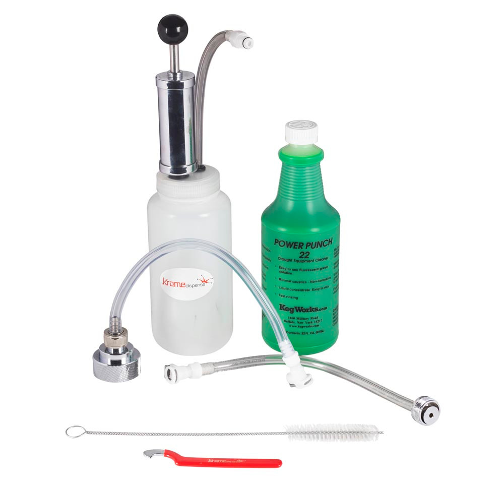 Super Deluxe Beer Line Cleaning Kit 32oz Liquid