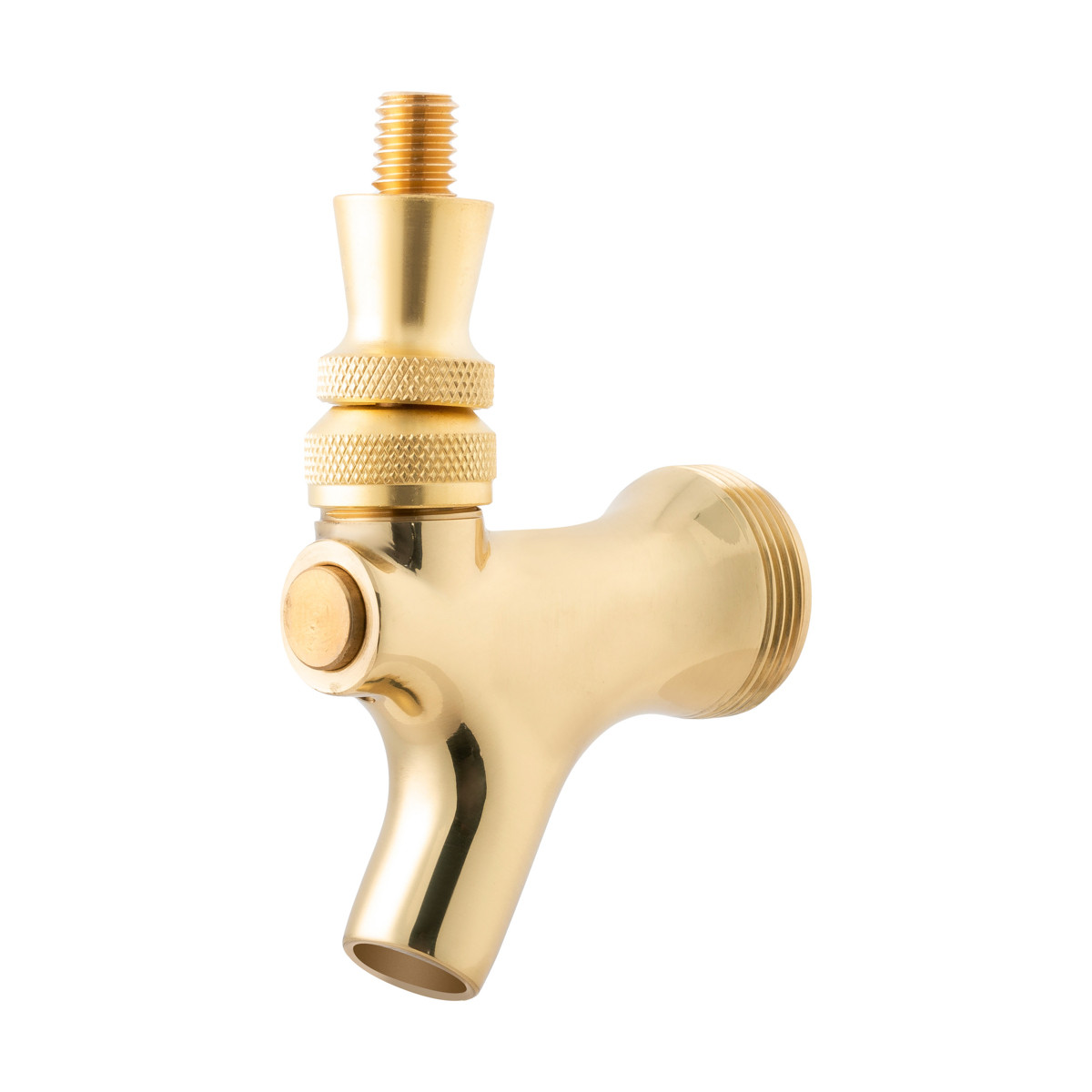 Draft Beer Faucet with Brass Lever Brass