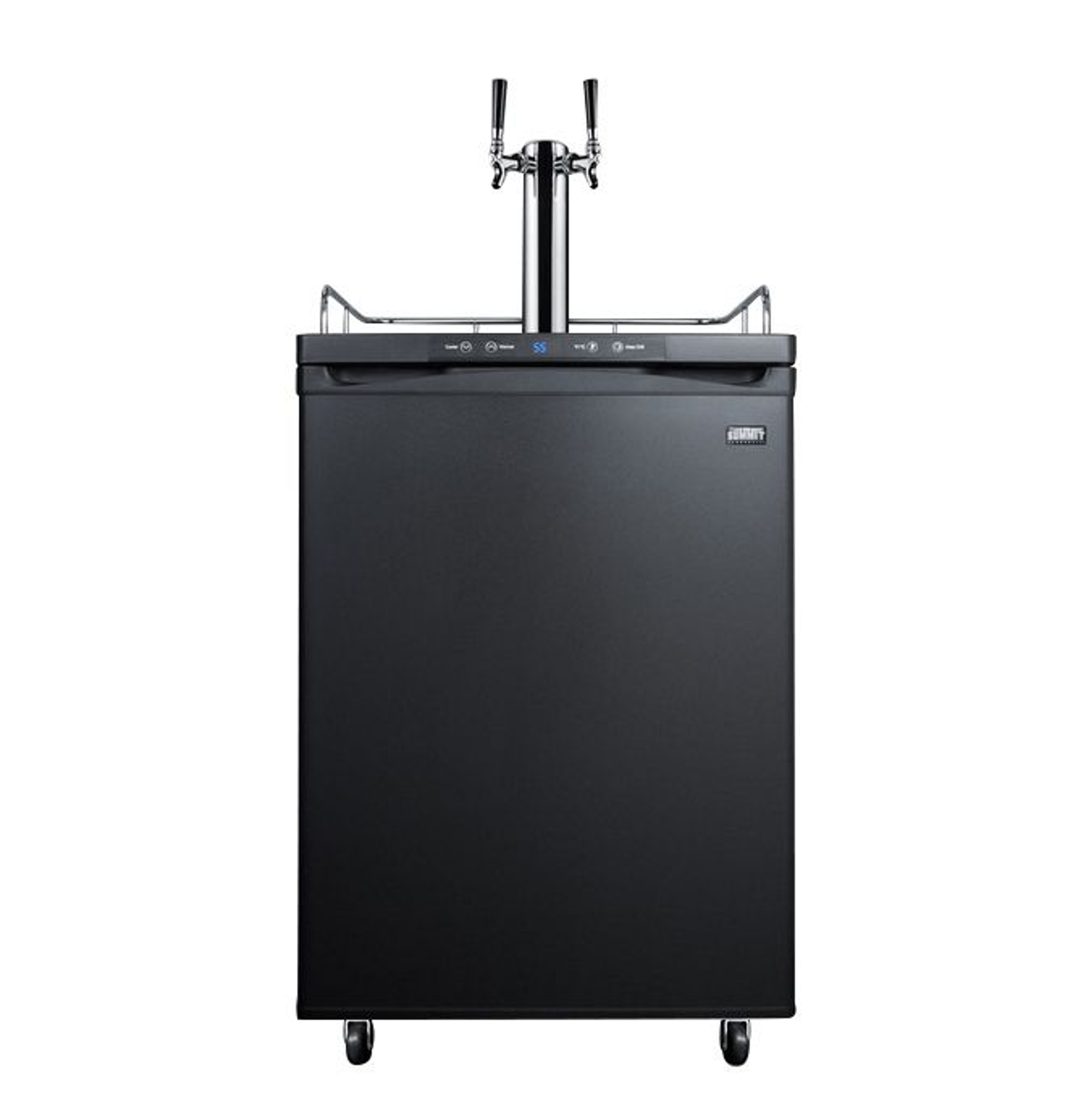 Summit Kegerator 2 Faucets Black
