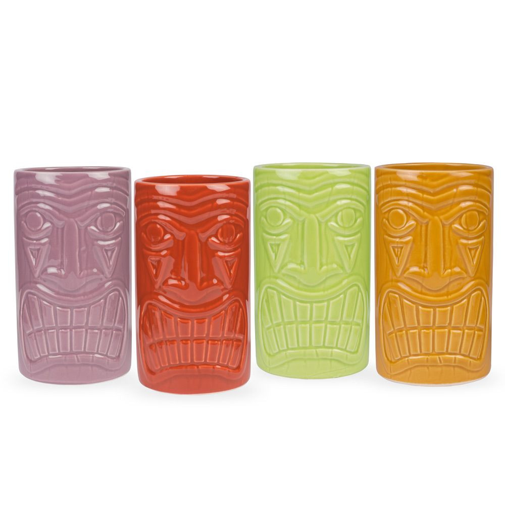 Ceramic Tiki Mug 16 oz KegWorks
