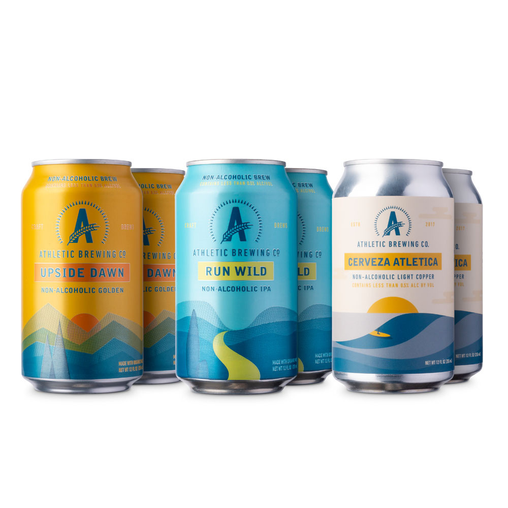 Athletic Run Wild IPA NonAlcoholic Near Beer 12 oz Can