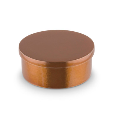 Flush Flat End Cap - Sunset Copper - 2" OD