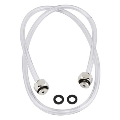 Beer Line Jumper - 3/16" ID - 5' Vinyl Hose w/ Connectors