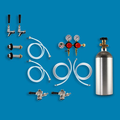 Build Your Own Two-Keg Door Mount Kegerator Conversion Kit