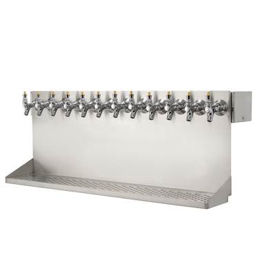 Under Bar Mount 12 Faucet Dispenser - Glycol Cooled