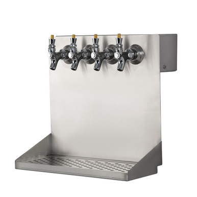 Under Bar Mount 4 Faucet Dispenser - Air Cooled
