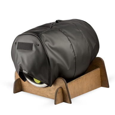 Kegworks Pin Beer Cask Insulating Jacket - Black