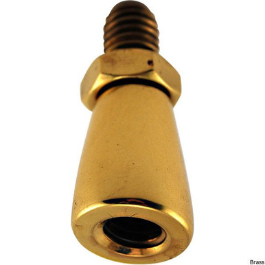 Angle Bonnet for Draft Beer Faucet - Brass