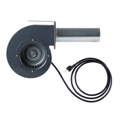 Large Forced Air Blower Assembly - 273 CFM Blower with Mounting Bracket & Power Cord