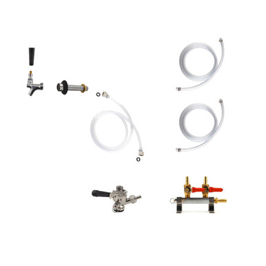 Add-a-Line Kit for Single Faucet Kegerator Conversion Kit - US Sankey D System