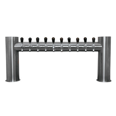 Metro H Draft Beer Tower - Glycol Cooled - 8 to 14 Faucets