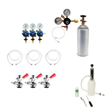 3 Product Dispensing Kit for Glastender KC72