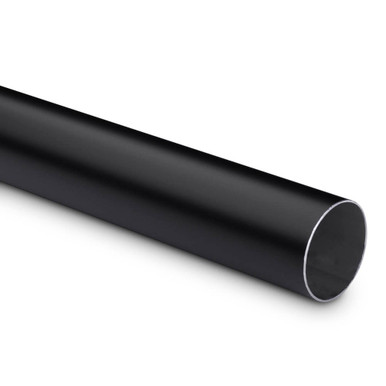 Bar Foot Rail Tubing - Matte Black - 2" OD - 2 ft